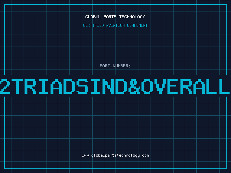 Aviation Part 1612TRIADSINDOVERALLSHD
