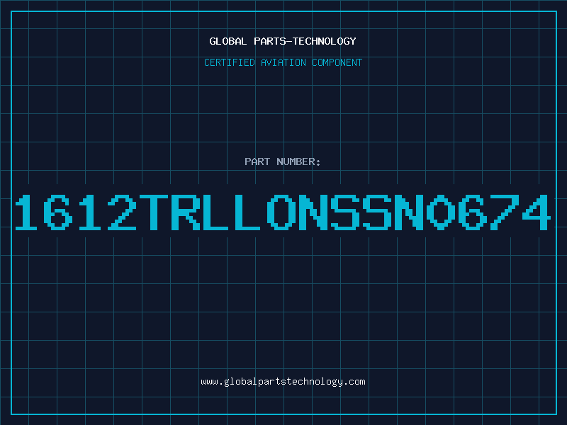 Aviation Part 1612TRLLONSSN0674