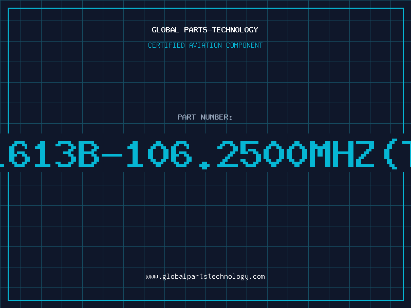 Aviation Part 1613B-106.2500MHZ(T