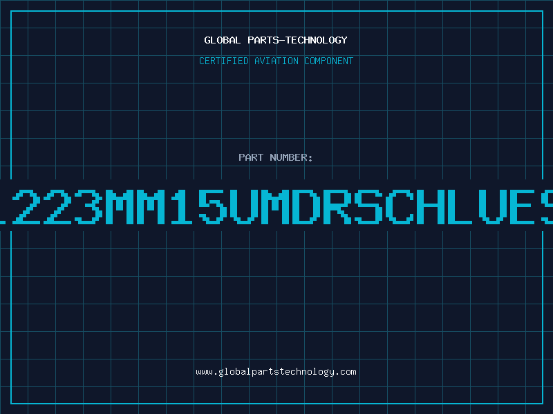 Aviation Part 16141223MM15UMDRSCHLUESSELL