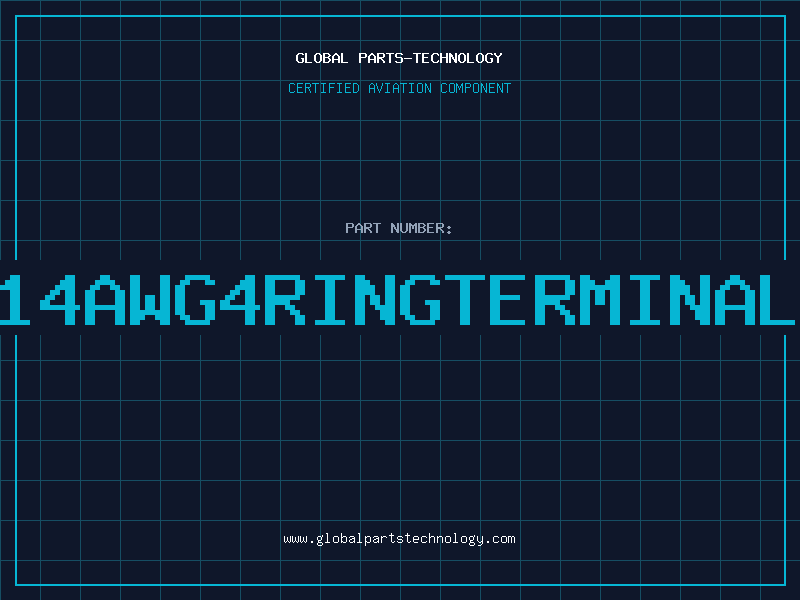 Aviation Part 1614AWG4RINGTERMINAL3M