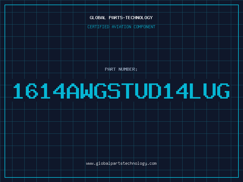 Aviation Part 1614AWGSTUD14LUG