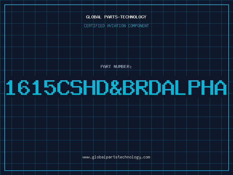 Aviation Part 1615CSHDBRDALPHA