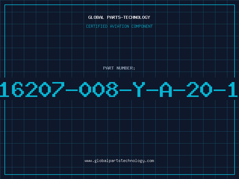 Aviation Part 16207-008-Y-A-20-1
