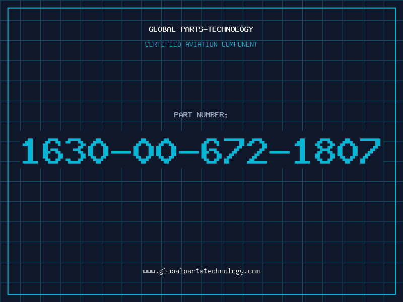 Aviation Part 1630-00-672-1807