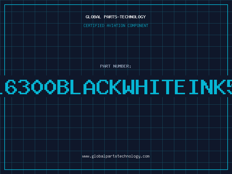 Aviation Part 16300BLACKWHITEINK5