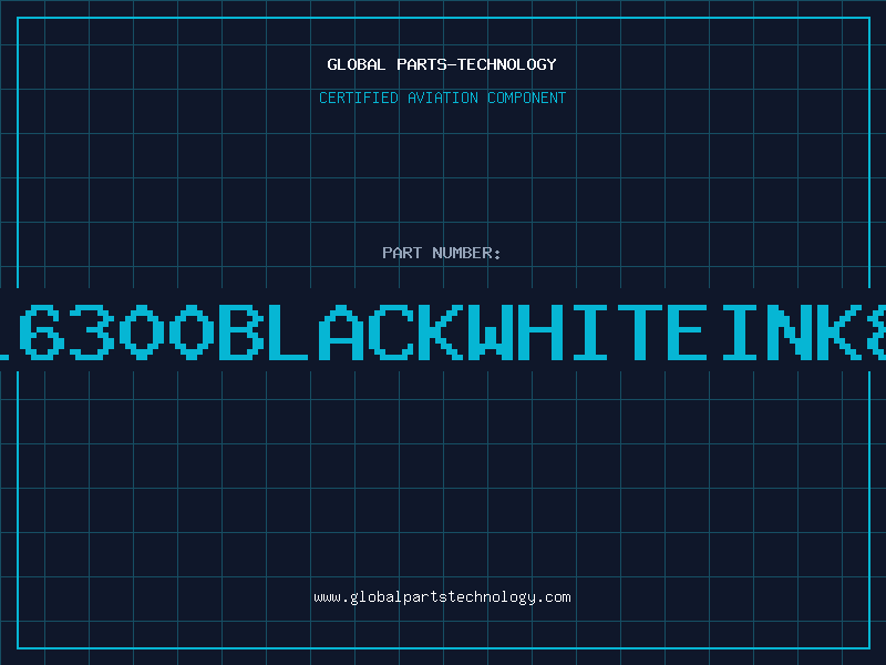 Aviation Part 16300BLACKWHITEINK8