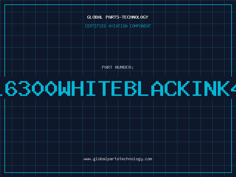 Aviation Part 16300WHITEBLACKINK4