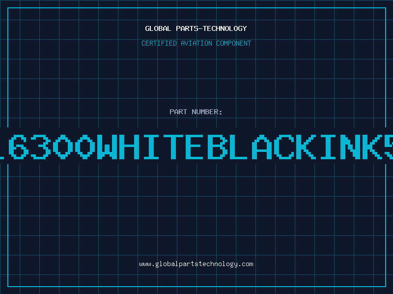 Aviation Part 16300WHITEBLACKINK5