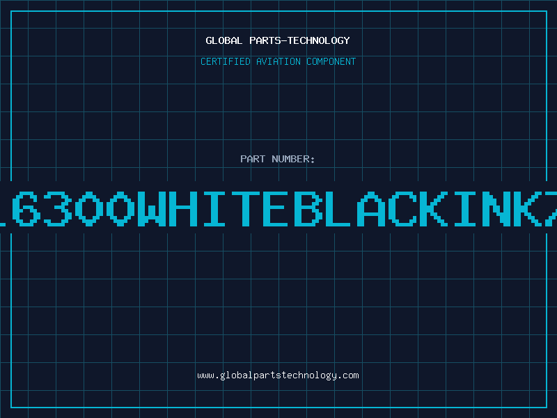Aviation Part 16300WHITEBLACKINK7
