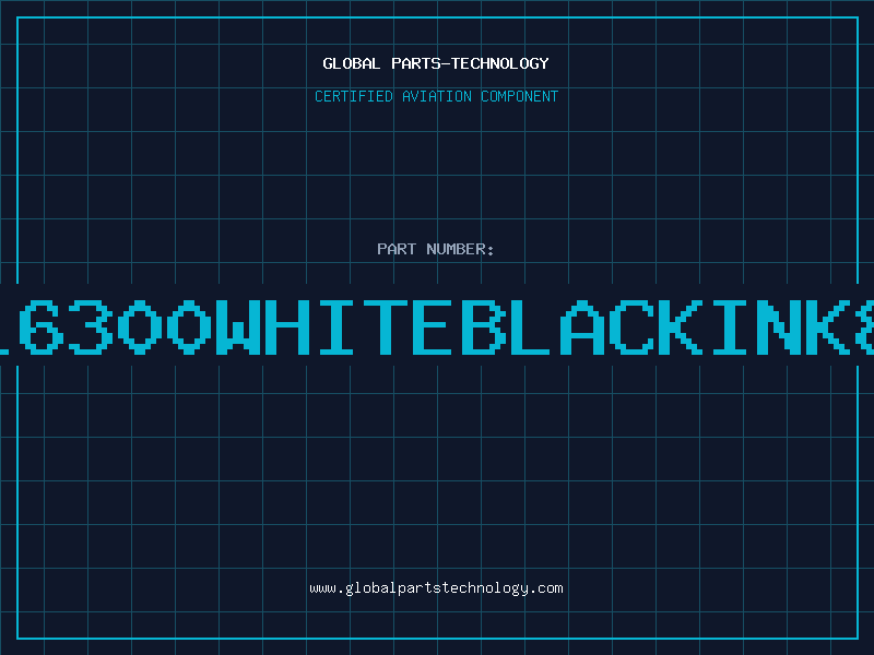 Aviation Part 16300WHITEBLACKINK8