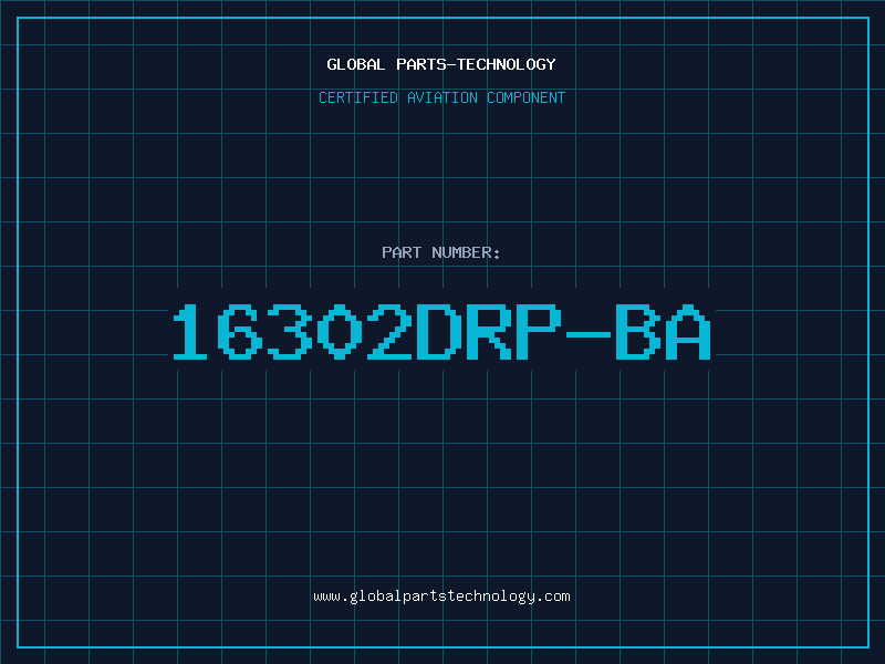 Aviation Part 16302DRP-BA