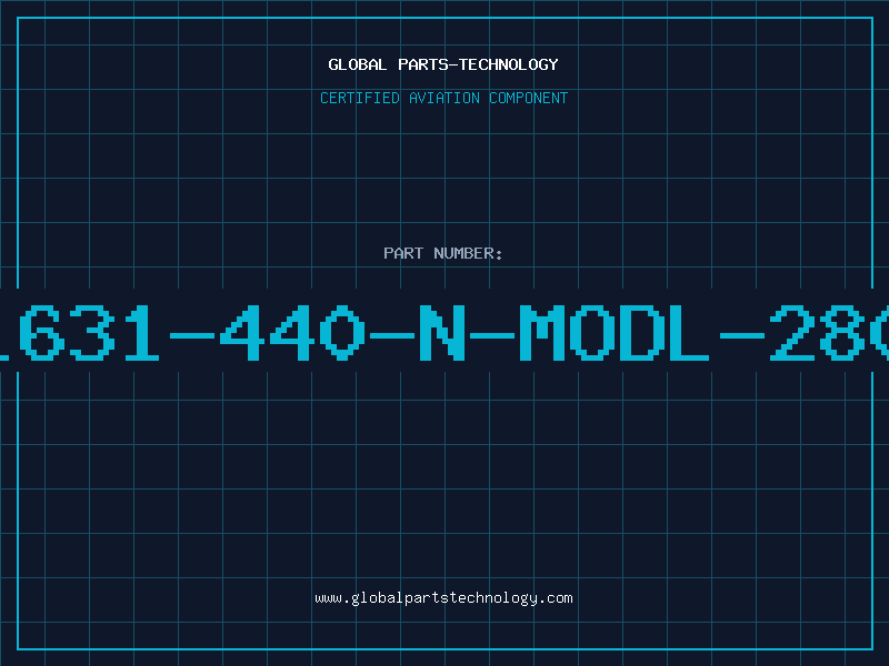 Aviation Part 1631-440-N-MODL-280