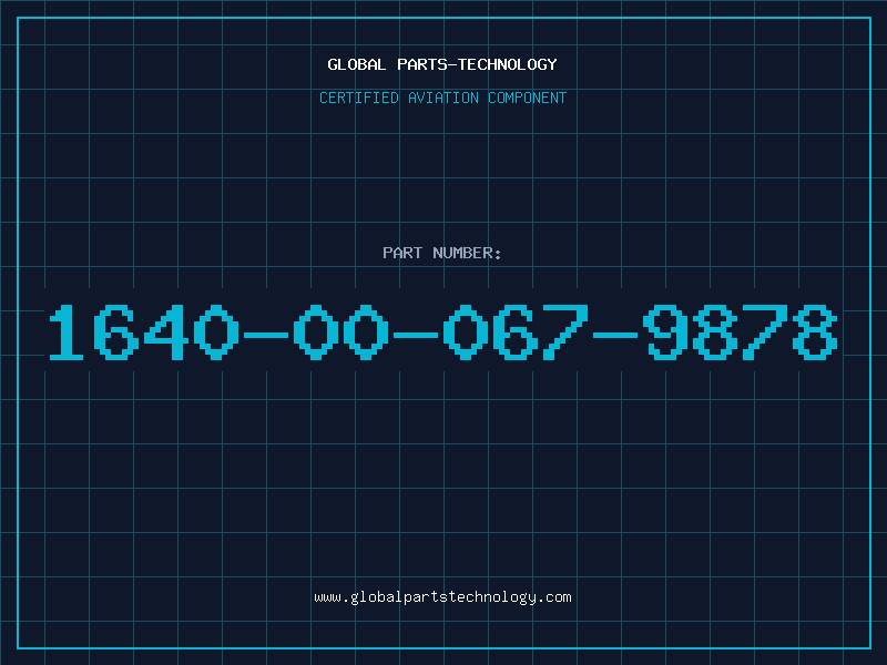 Aviation Part 1640-00-067-9878