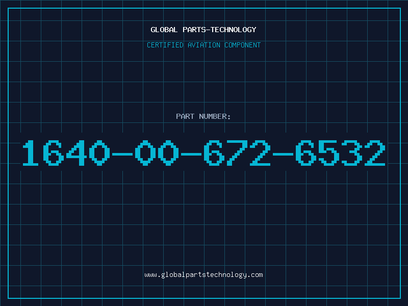 Aviation Part 1640-00-672-6532