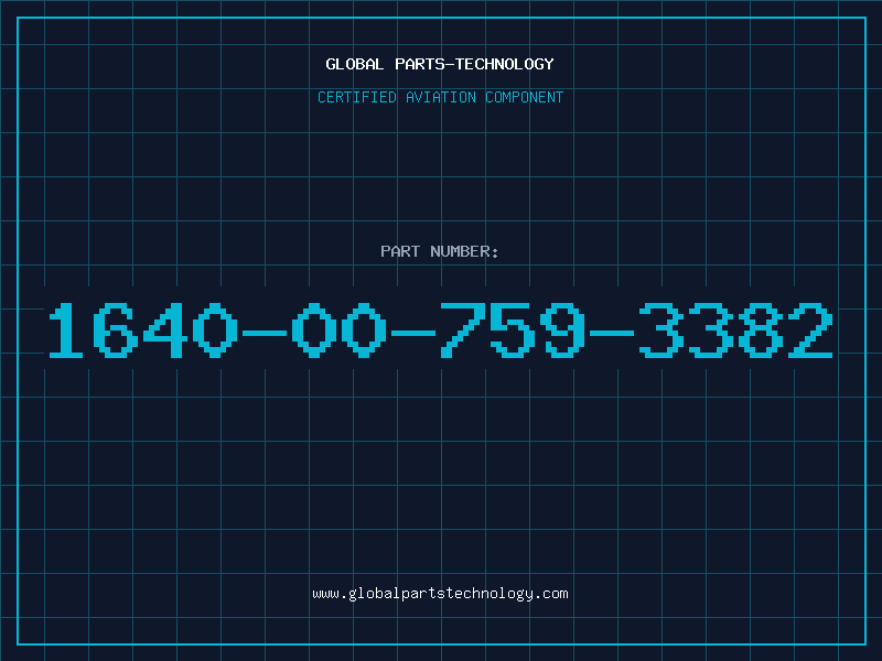 Aviation Part 1640-00-759-3382