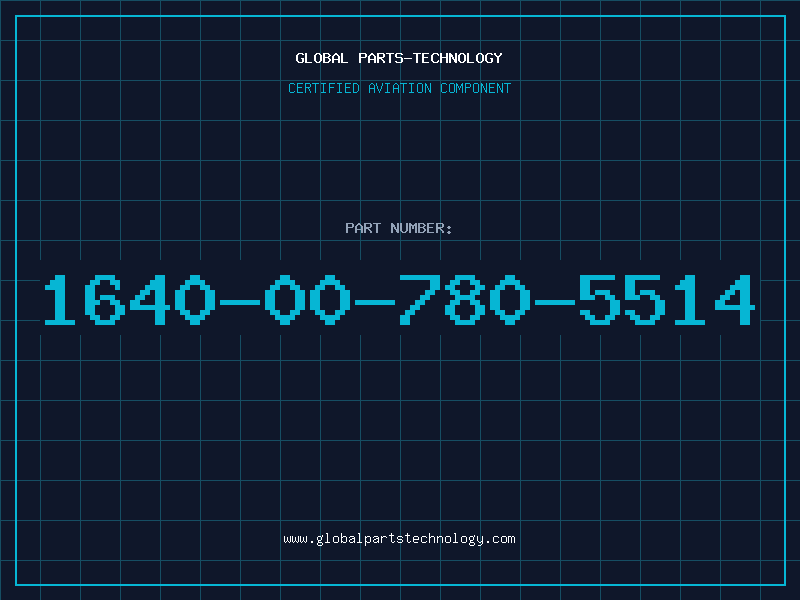 Aviation Part 1640-00-780-5514