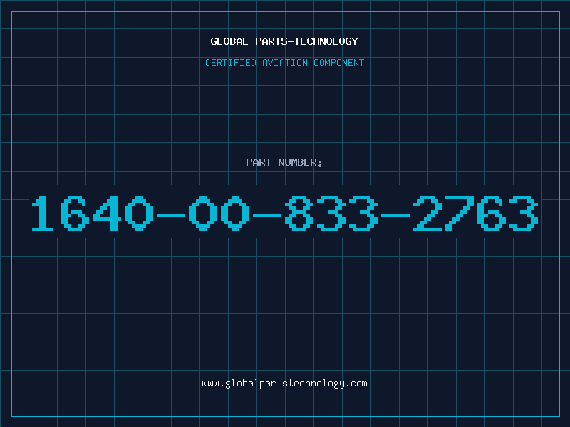 Aviation Part 1640-00-833-2763