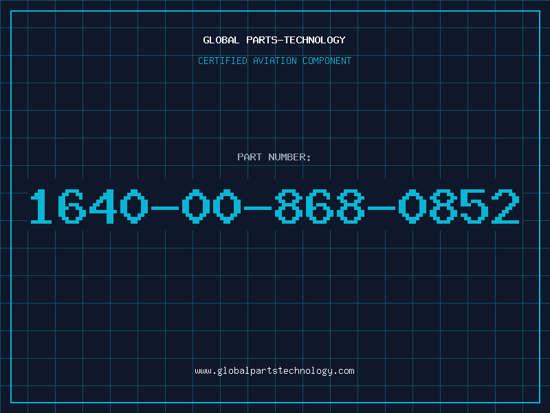 Aviation Part 1640-00-868-0852