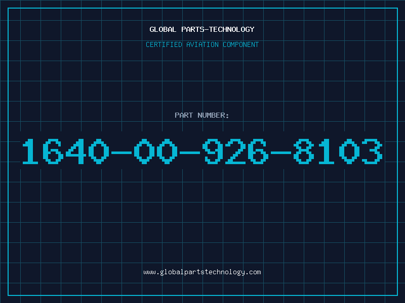 Aviation Part 1640-00-926-8103