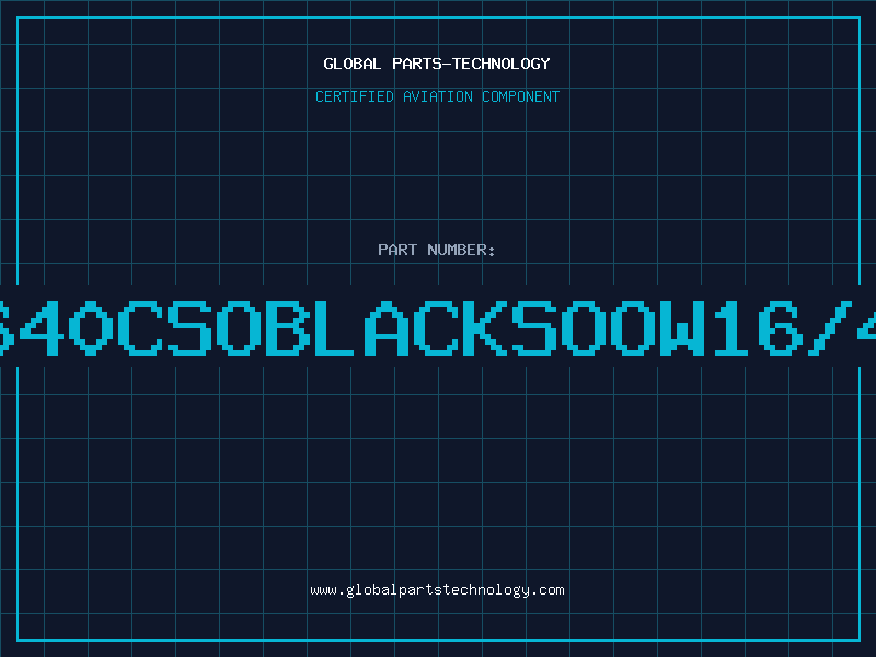 Aviation Part 1640CSOBLACKSOOW16/40