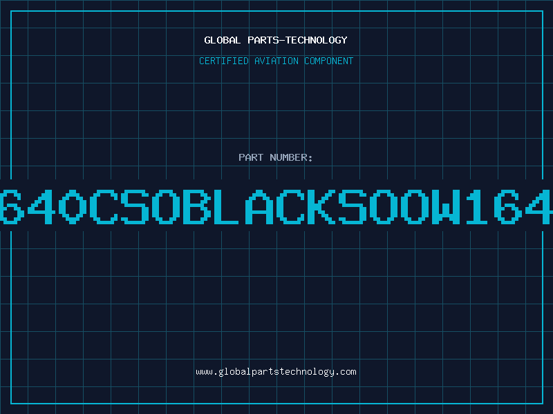 Aviation Part 1640CSOBLACKSOOW1640