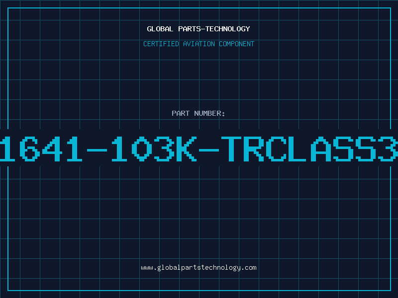 Aviation Part 1641-103K-TRCLASS3