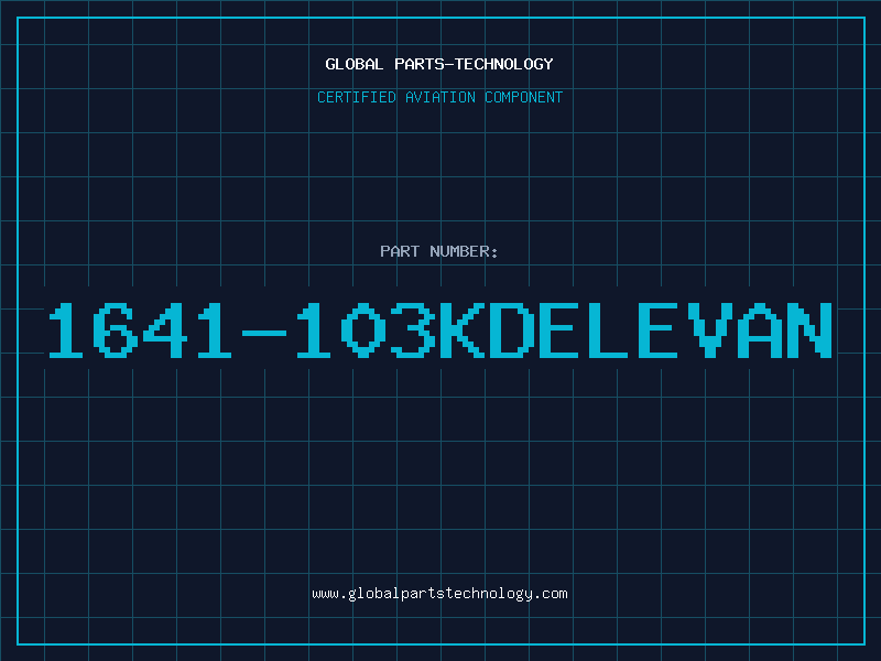 Aviation Part 1641-103KDELEVAN