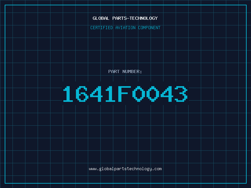 Aviation Part 1641F0043