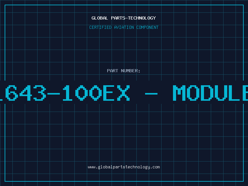 Aviation Part 1643-100EX - MODULE