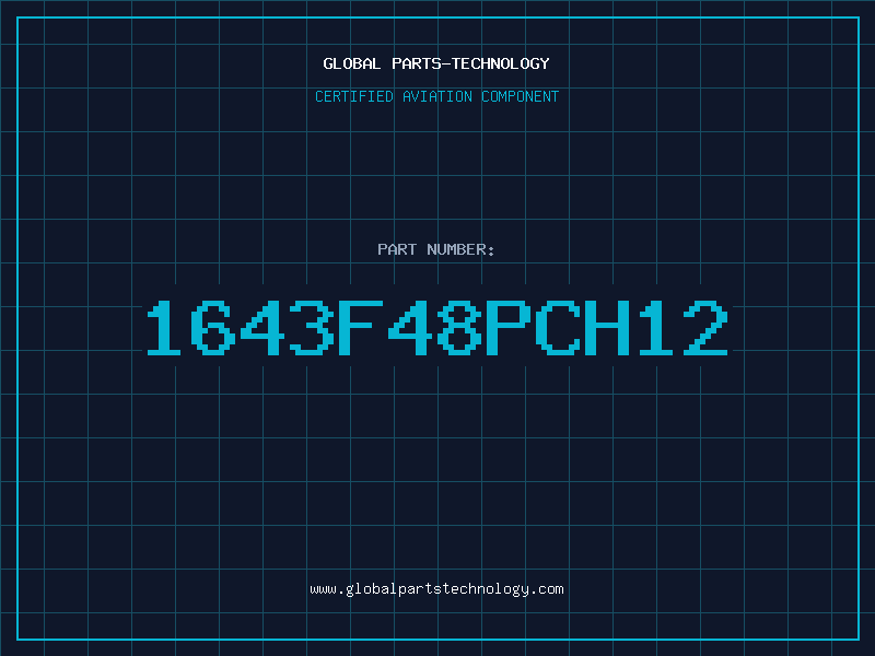 Aviation Part 1643F48PCH12