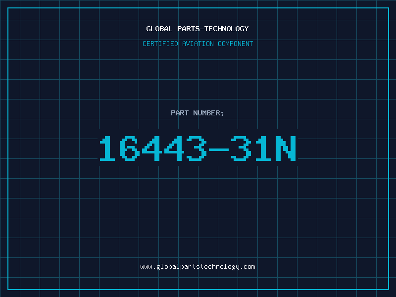 Aviation Part 16443-31N