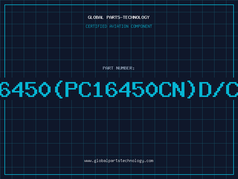 Aviation Part 16450(PC16450CN)D/C9