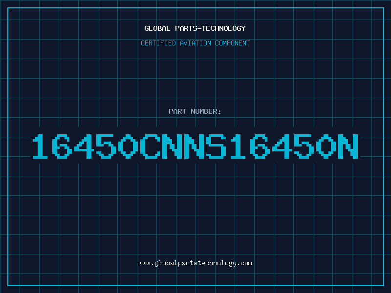 Aviation Part 16450CNNS16450N
