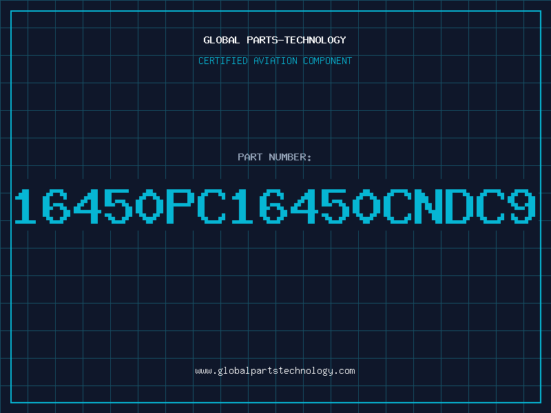 Aviation Part 16450PC16450CNDC9