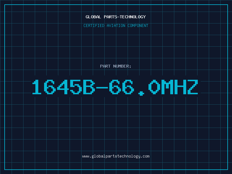 Aviation Part 1645B-66.0MHZ