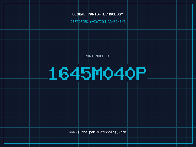 Aviation Part 1645M040P