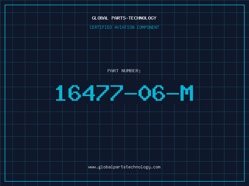 Aviation Part 16477-06-M