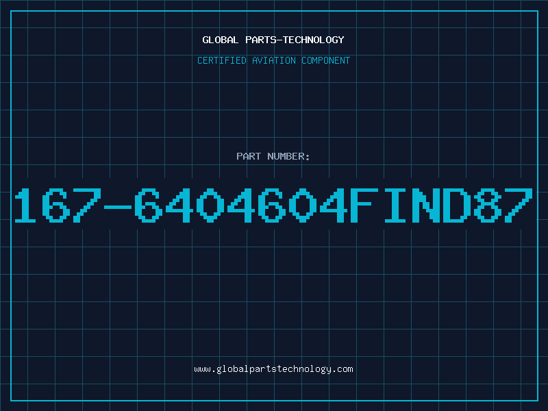 Aviation Part 167-6404604FIND87