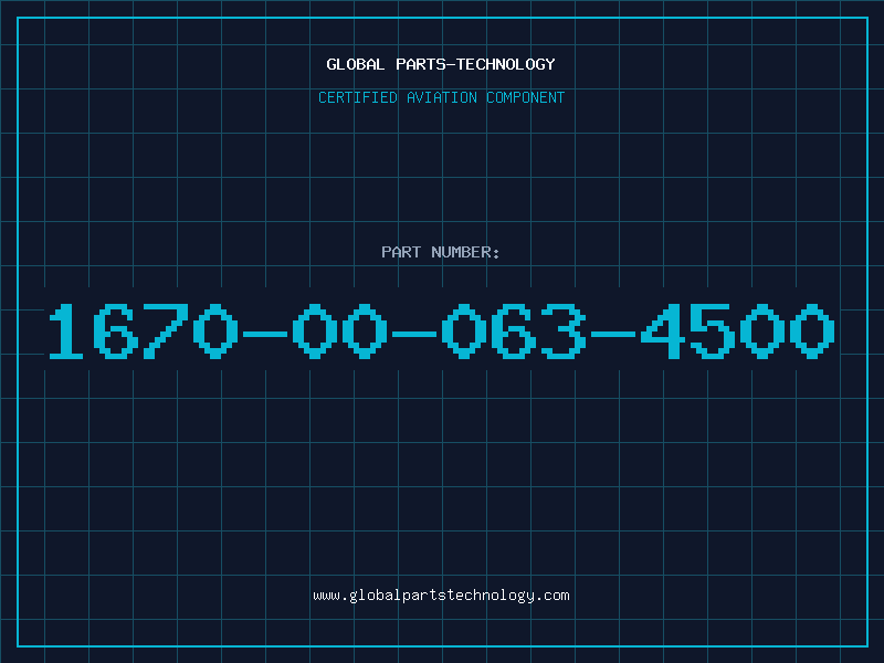 Aviation Part 1670-00-063-4500