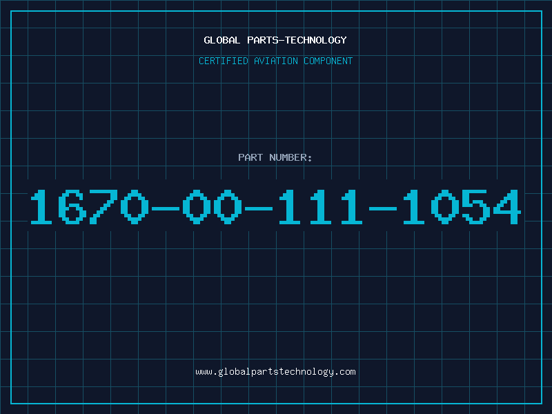Aviation Part 1670-00-111-1054
