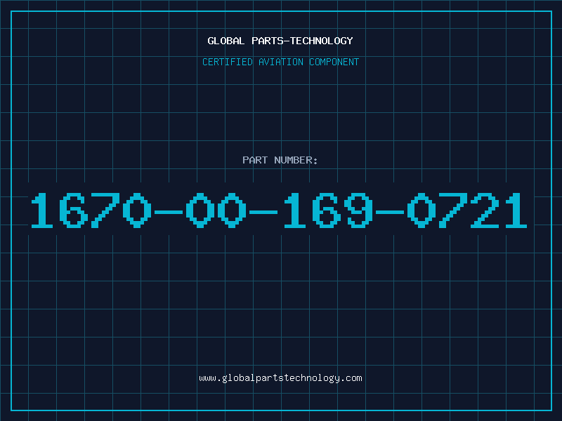 Aviation Part 1670-00-169-0721