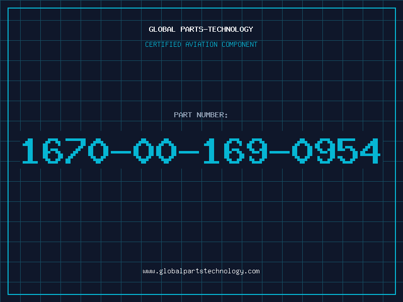 Aviation Part 1670-00-169-0954