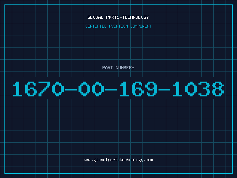 Aviation Part 1670-00-169-1038