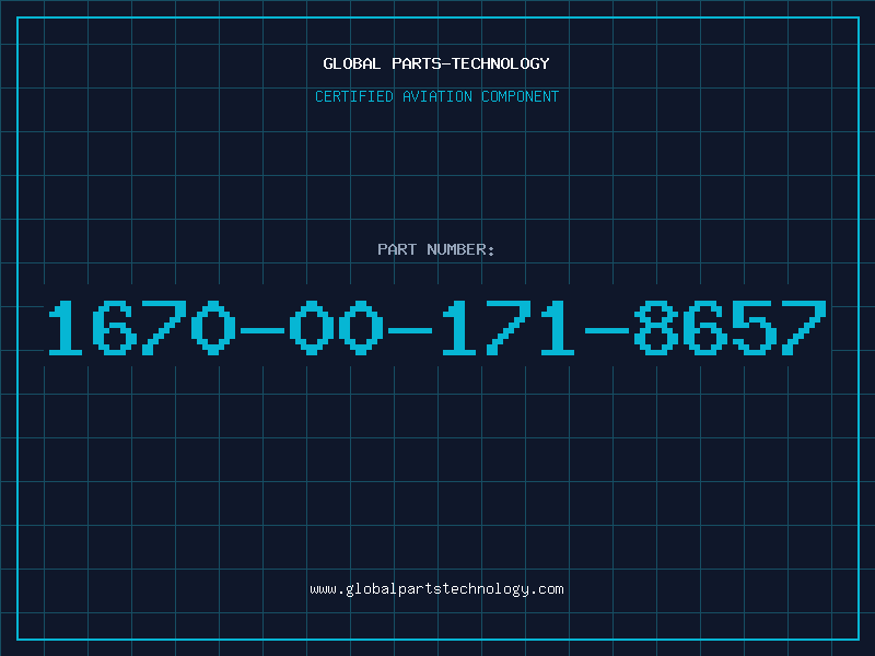 Aviation Part 1670-00-171-8657