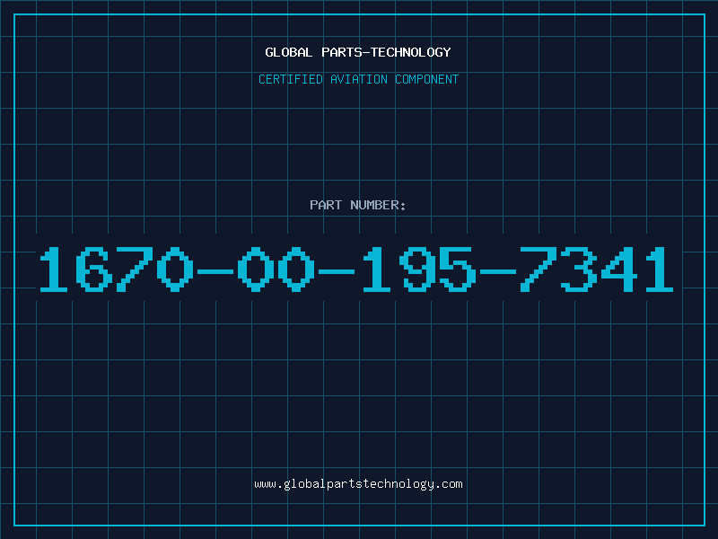 Aviation Part 1670-00-195-7341