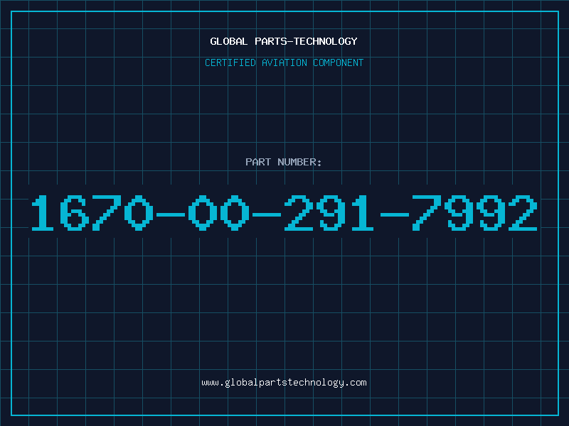 Aviation Part 1670-00-291-7992