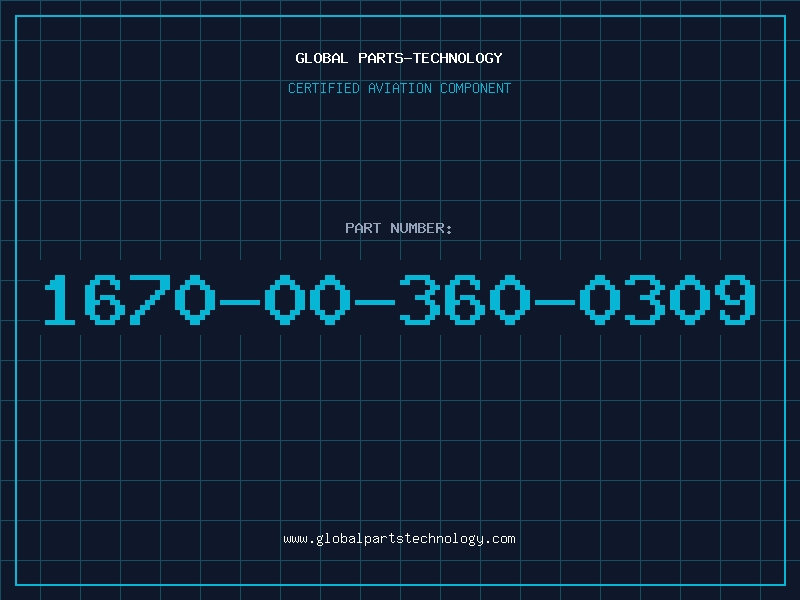 Aviation Part 1670-00-360-0309