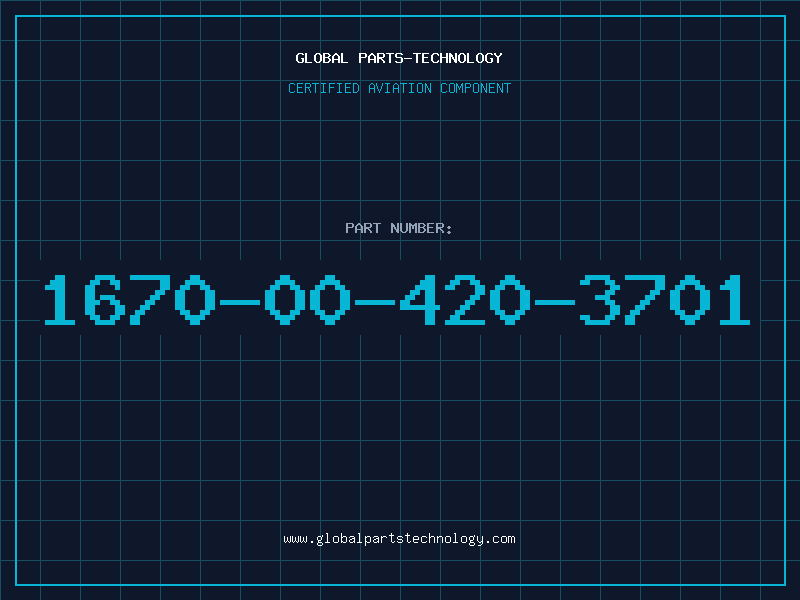Aviation Part 1670-00-420-3701