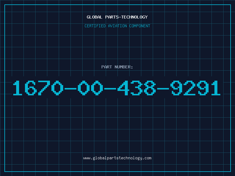 Aviation Part 1670-00-438-9291